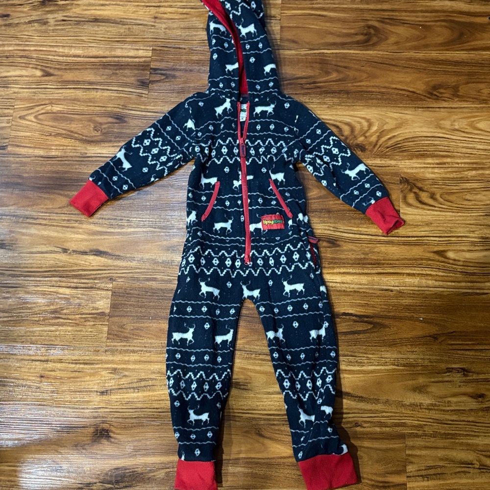 Tipsy Elves Blue and Red Kids Pajamas